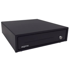 Approx Cajón Portamonedas APPCASH33 Negro